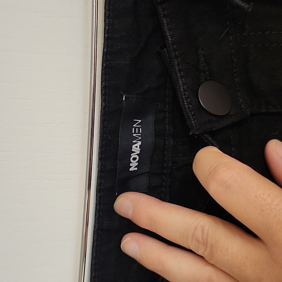 Black Novamen jeans size 30 - Picture 2 of 9